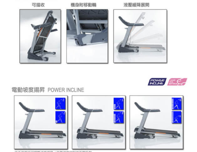 CS-8820 i-跑步 電動跑步機 3
