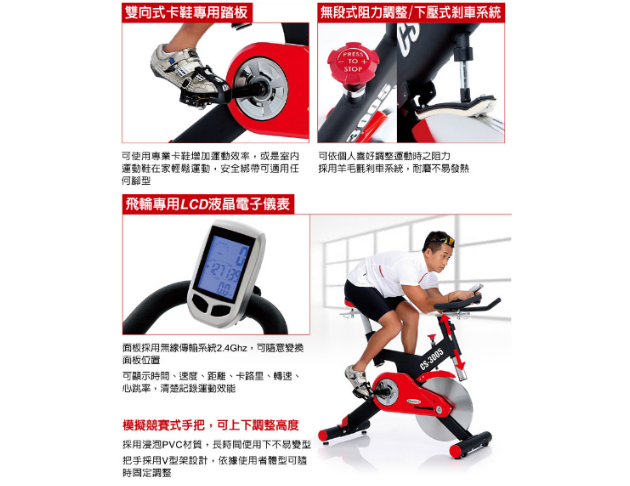 CS-3005 飛輪競速健身車 3