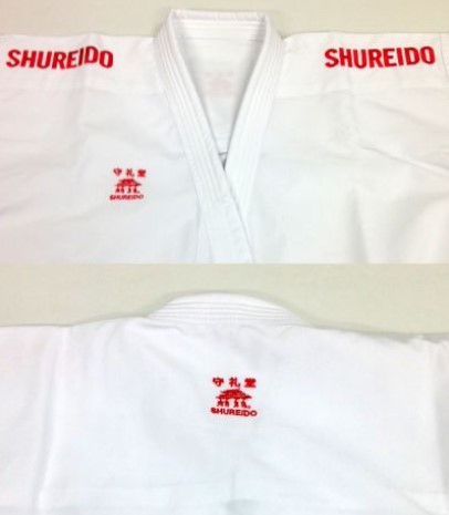 WAZA紅藍肩對打道服 4