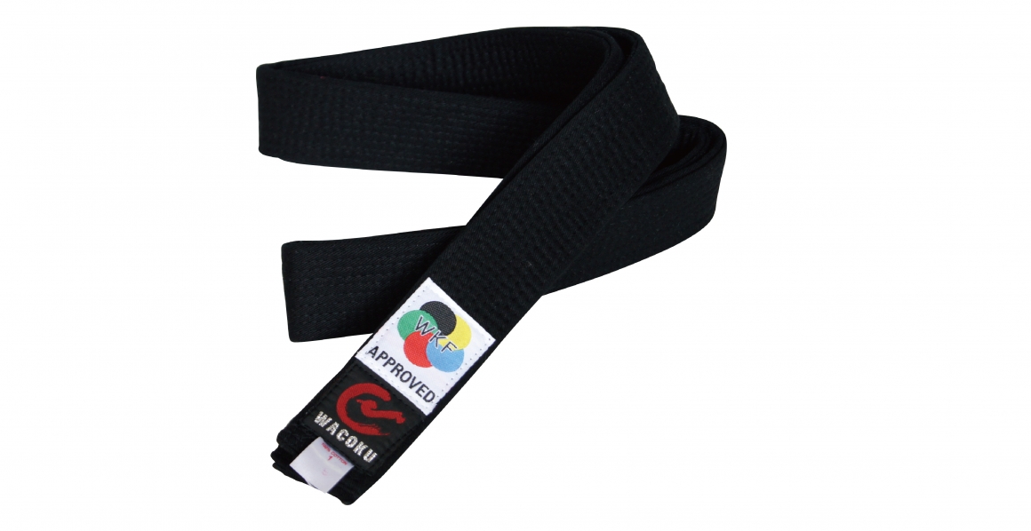 空手道黑色厚道帶 1