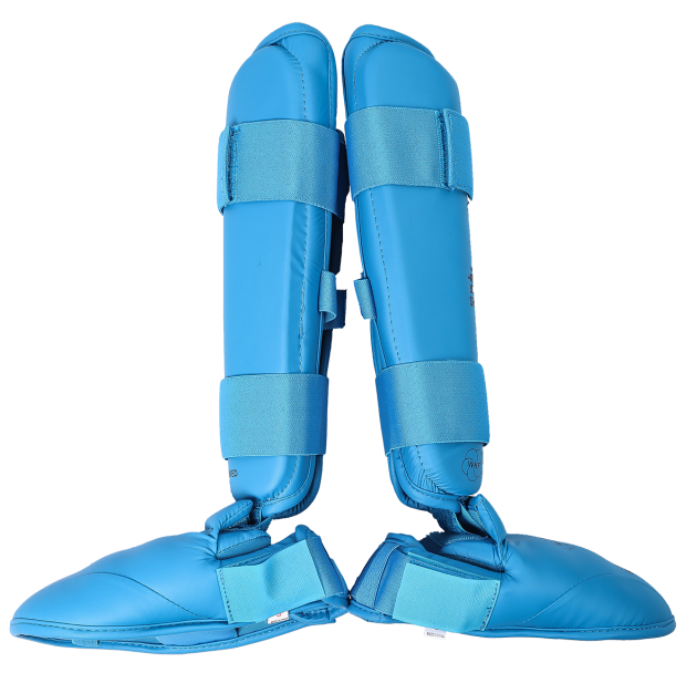 護腳脛+腳背(青) 3