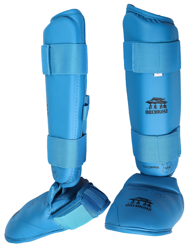 護腳脛+腳背(青) 1