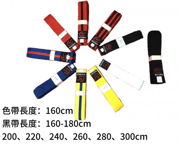 八級色帶、黑帶 1