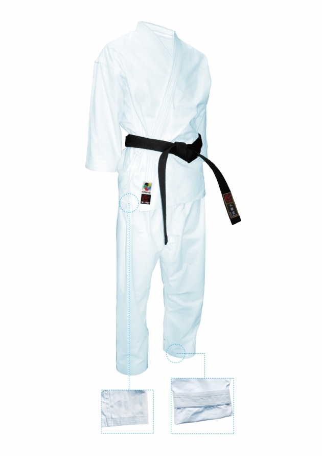 WKF認證空手道衣(極致無LOGO) AK-160 1